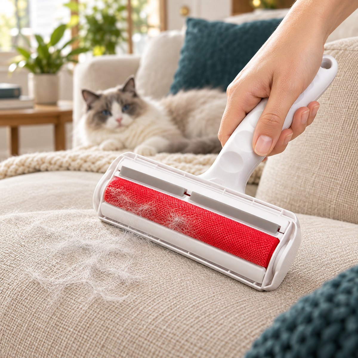 Reusable Self-Cleaning Pet Hair Remover