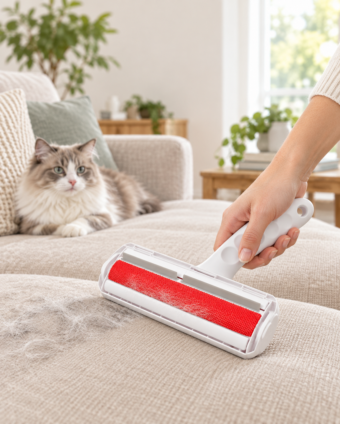 Reusable Self-Cleaning Pet Hair Remover